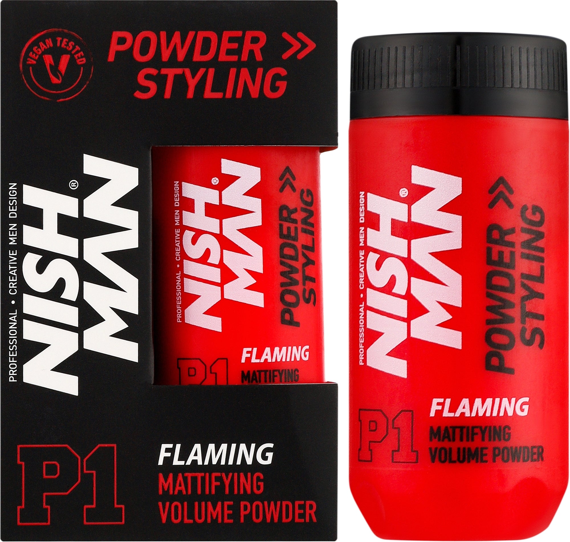 Nishman Flaming Powder Styling Mattifying P1